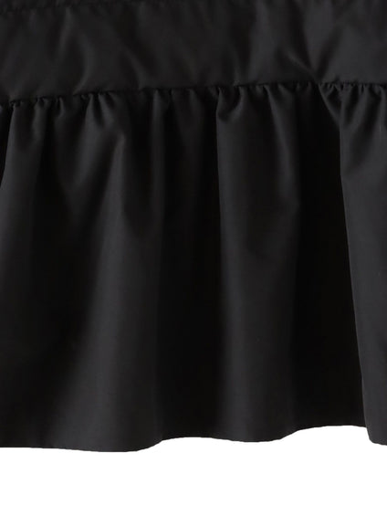 ペプラムダウンジャケット