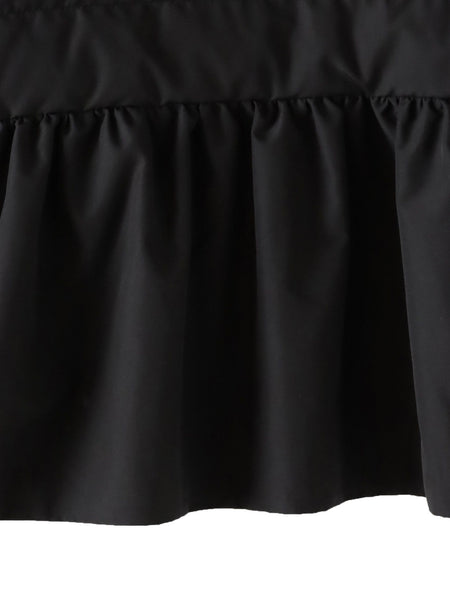 ペプラムダウンジャケット