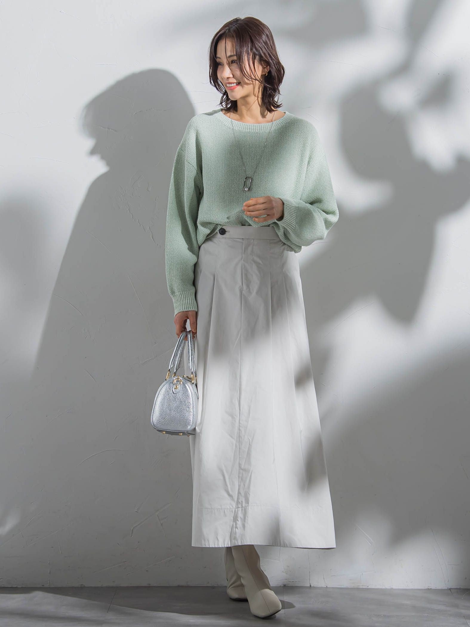 【WEB限定】ぽこぽこワッフルニット
