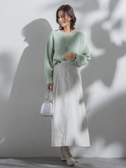 【WEB限定】ぽこぽこワッフルニット