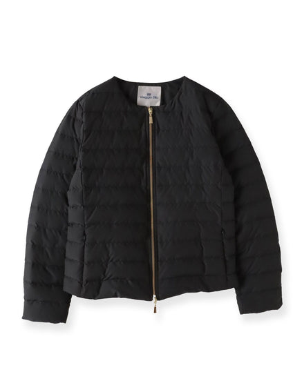 ペプラムダウンジャケット