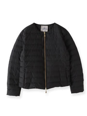 ペプラムダウンジャケット