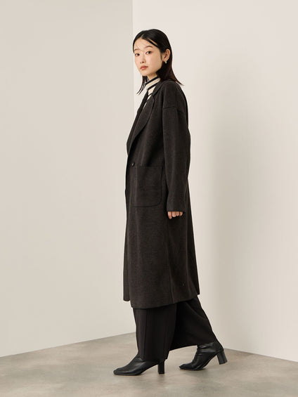 ブランケットメルトンガウンコート