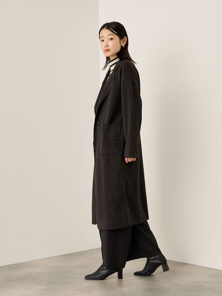 ブランケットメルトンガウンコート