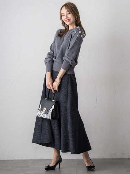 ショルダービジューニット