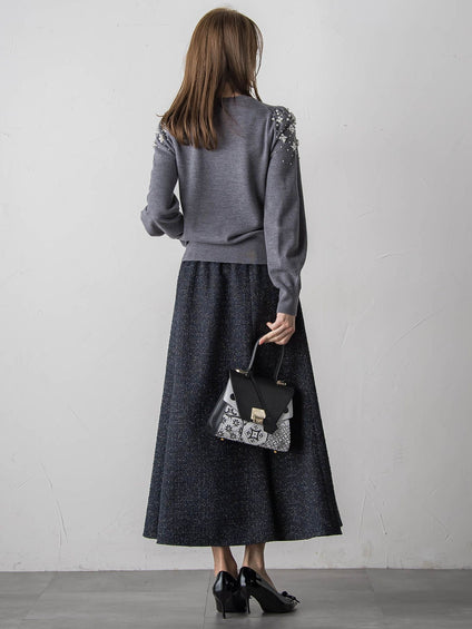 ショルダービジューニット