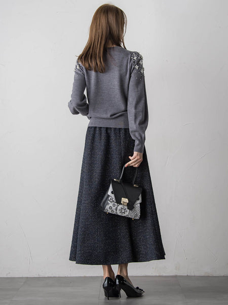 ショルダービジューニット