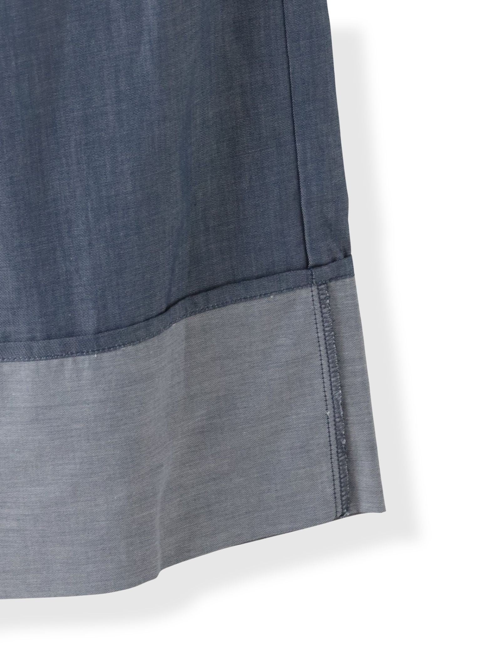 【biyori】ダンガリーワイドパンツ≪手洗い可能≫