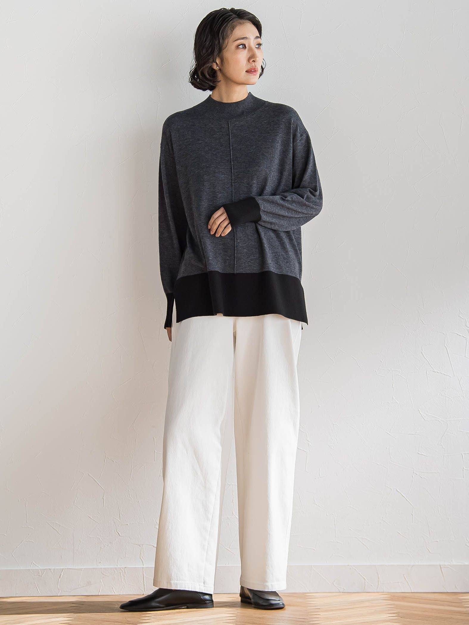 ”暖かさも洒落感も”裏起毛デニム