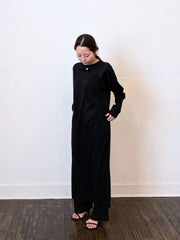 《予約販売》sheer long dress 　【日本製】