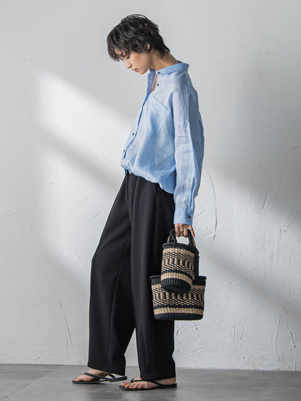 ラスターラミーカルゼバックドロストヘムシャツ