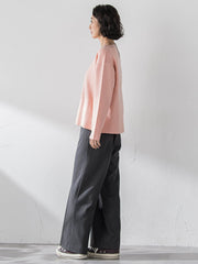 エクセレントウォーム裏起毛ワイドパンツ