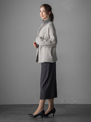 フェザーヤーンニットカーディガン