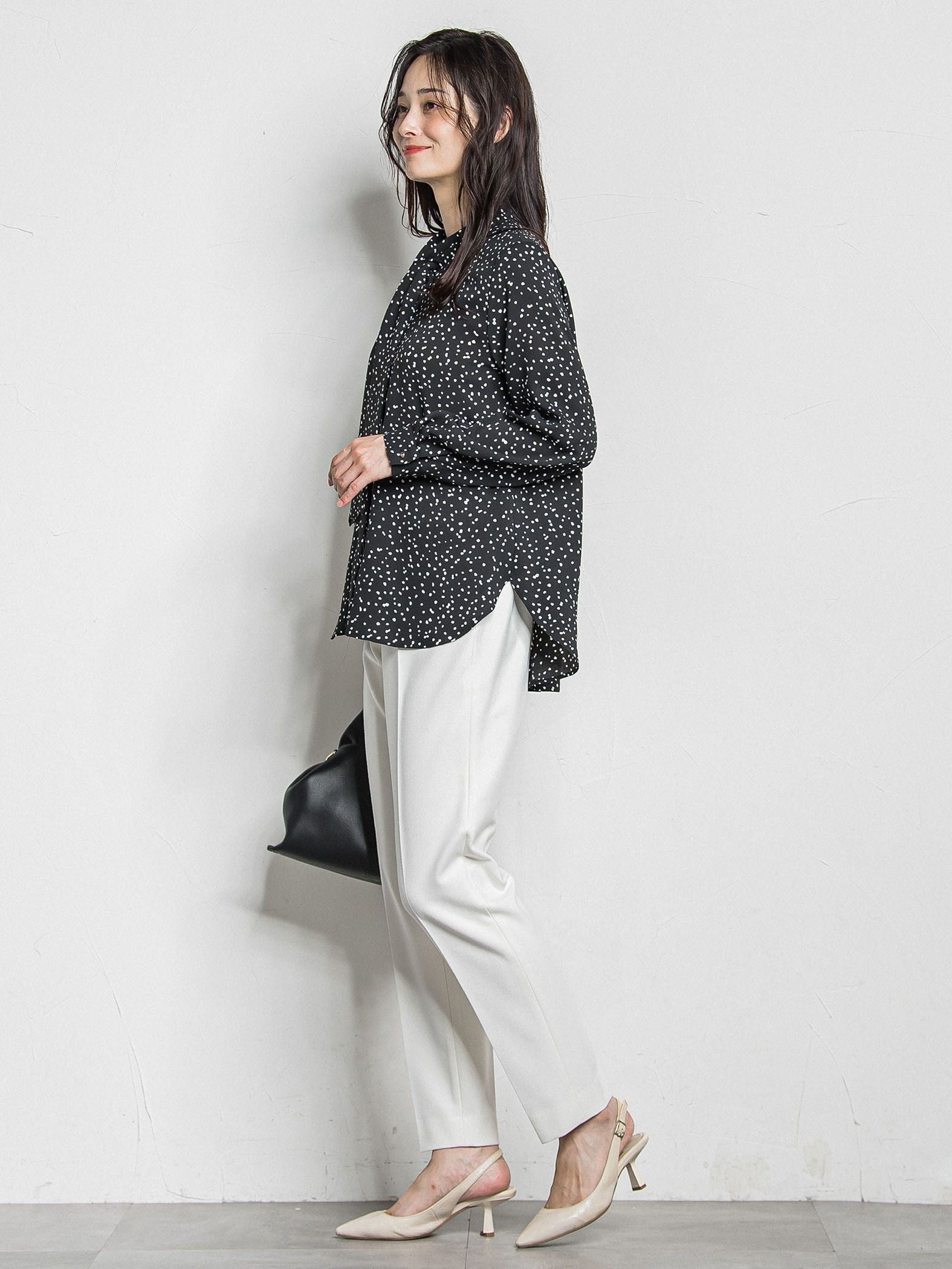 両面起毛テーパードパンツ≪WEB限定13号/洗える/セットアップ対応≫