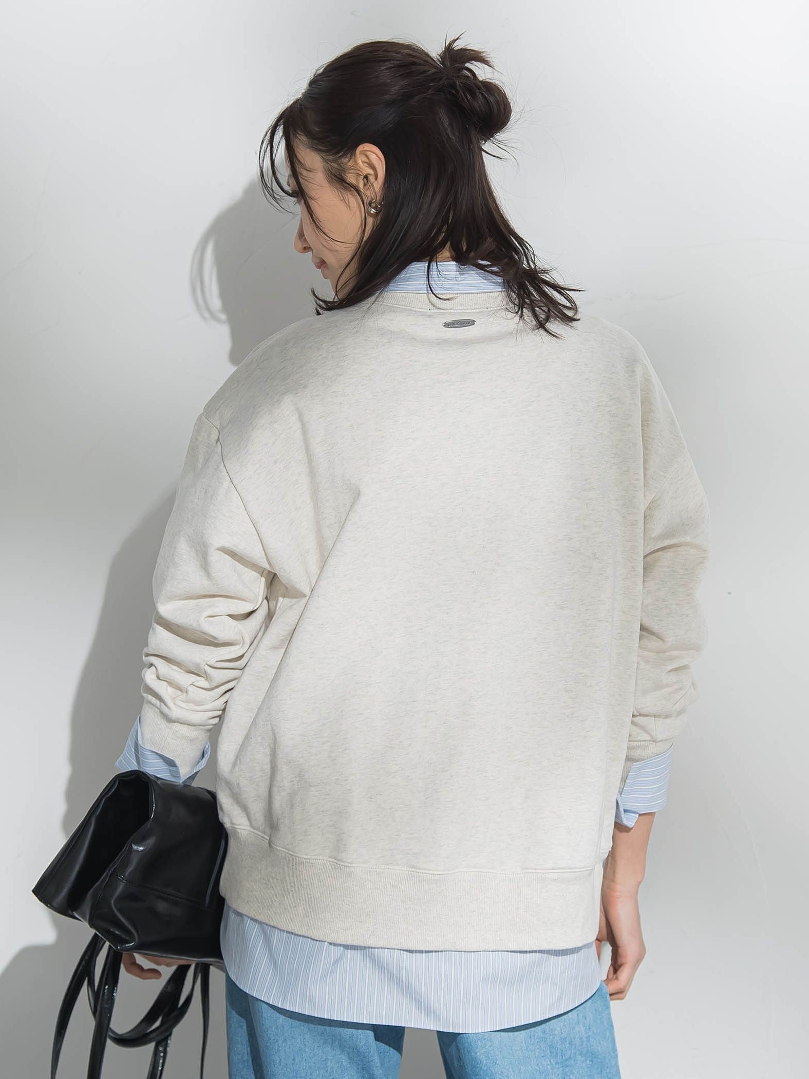 【WEB限定】バックプレートカットソー