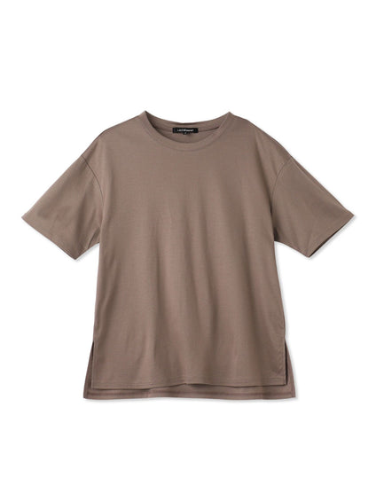 【WEB限定】【3サイズ】コットン汗じみ防止カットソー≪洗える/接触冷感≫