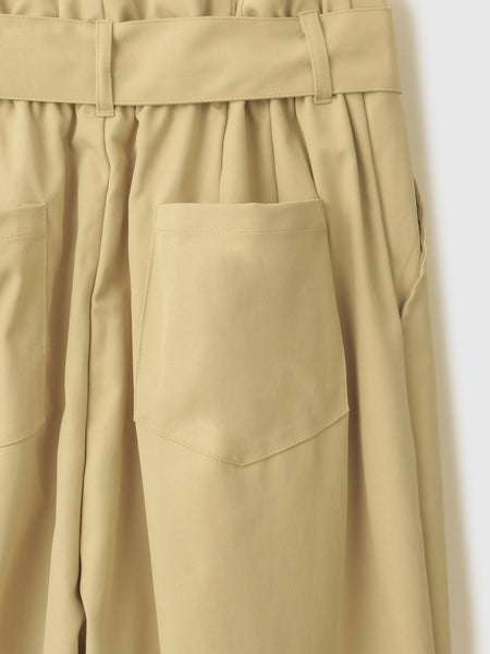 【大人の抜け感】ツイルチノワイドパンツ