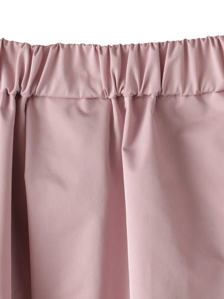 タフタフレアスカート