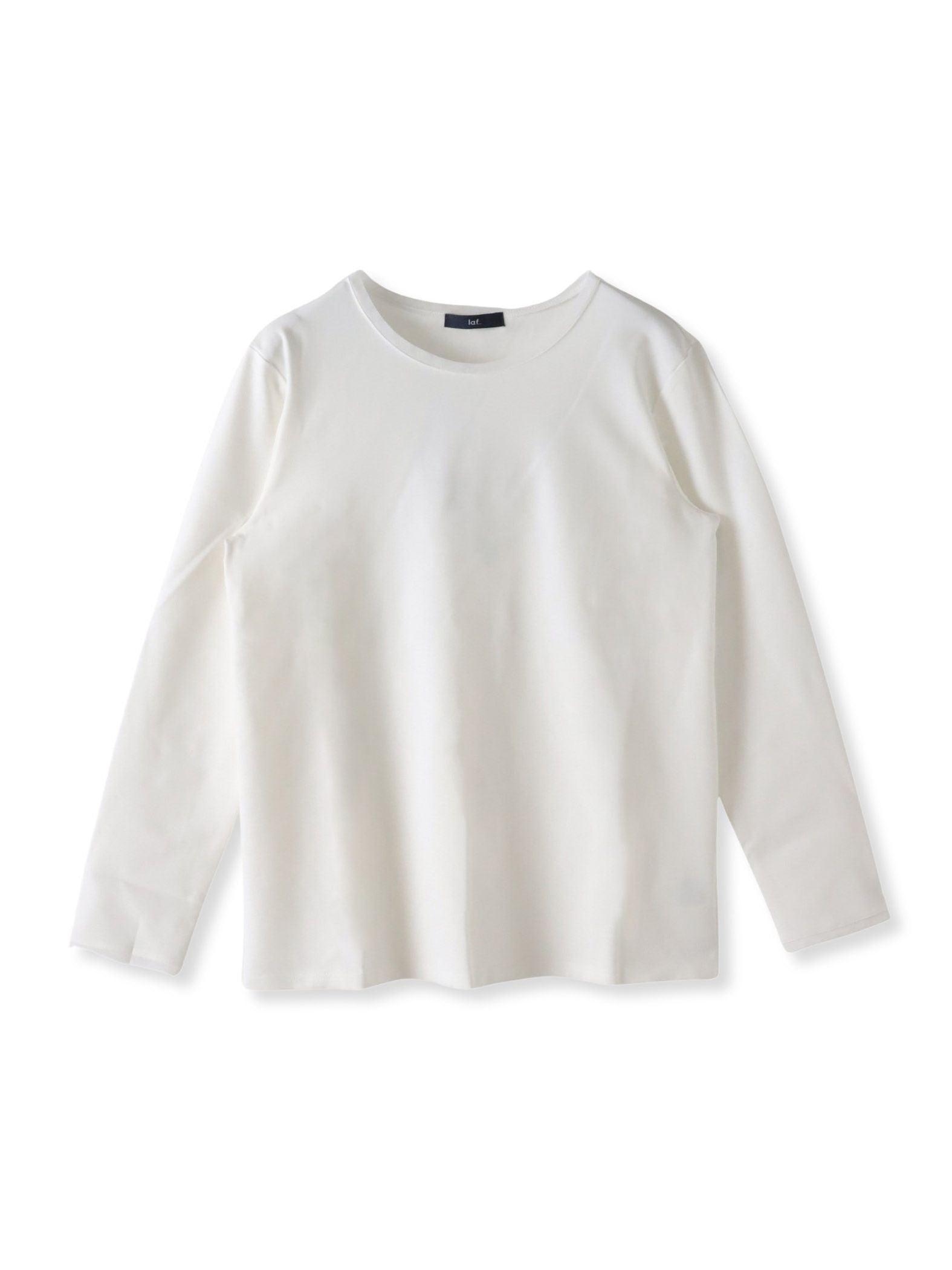 【大きいサイズ】マシュマロポンチカットソー≪洗濯機で洗える≫