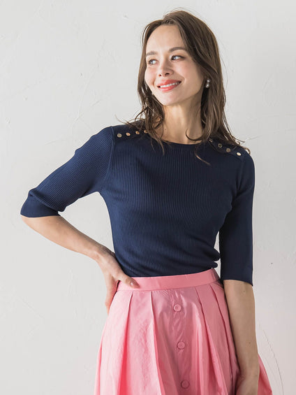 LUCINDAリブニット