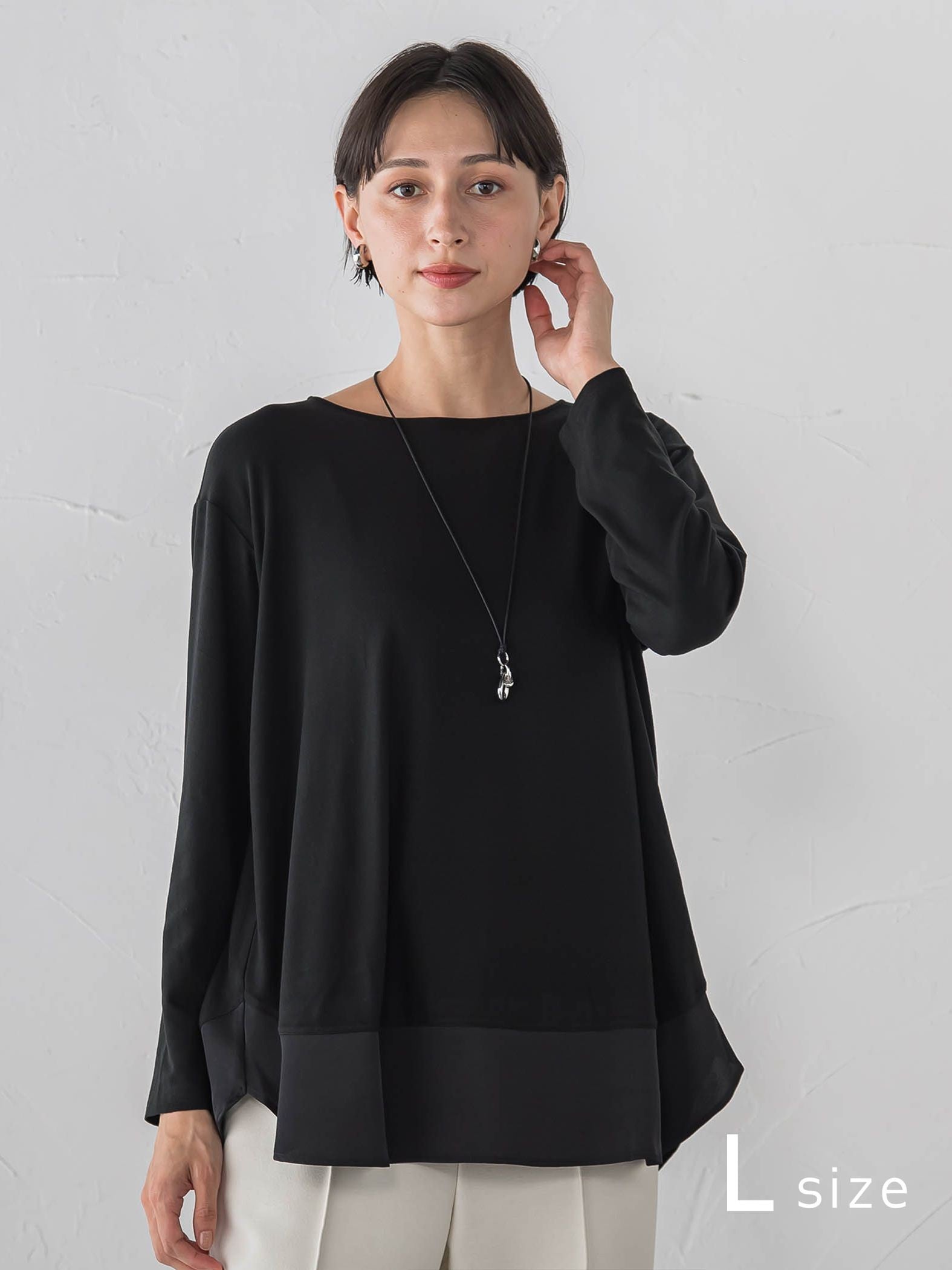 【WEB限定/大きいサイズ】≪待望の長袖≫優秀ロンT