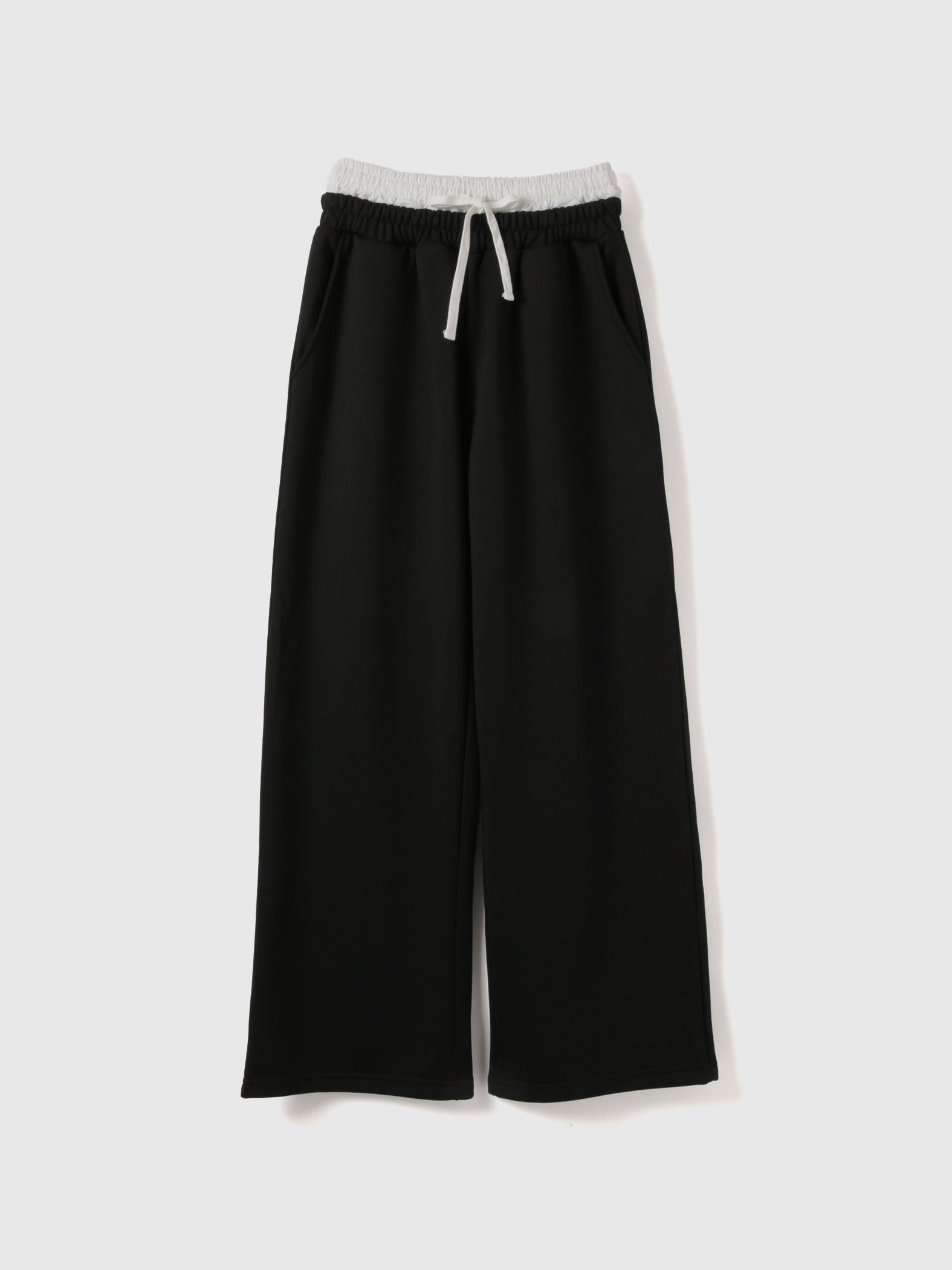 配色ドッキングスウェットパンツ≪セットアップ対応/手洗い可能≫