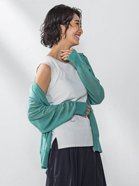 【WEB限定】ラメタンクトップ≪手洗い可能≫