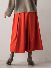 タフタタックスカート≪洗濯機で洗える≫