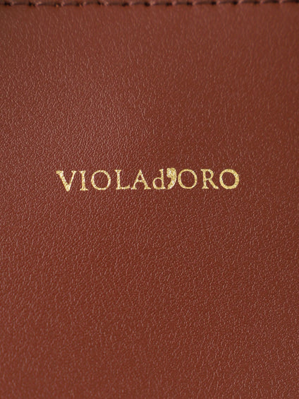 【VIOLAd'ORO】SANDOROレザーコンビトート[V-9023]