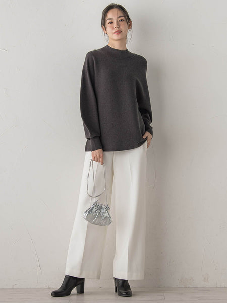 ウォッシャブルバナナスリーブニット≪手洗い可能≫