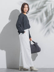 【WEB限定】ぽこぽこワッフルニット