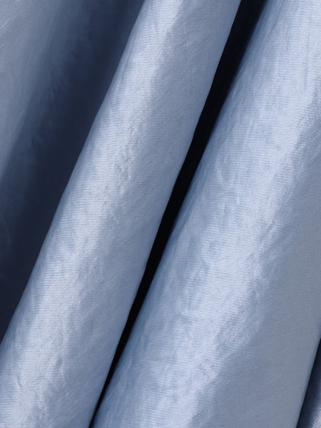 サテンフレアースカート