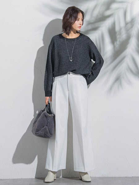 【WEB限定】ぽこぽこワッフルニット