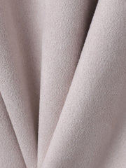 【WEB限定】スウェード×リブモックネックワンピース≪手洗い可能≫