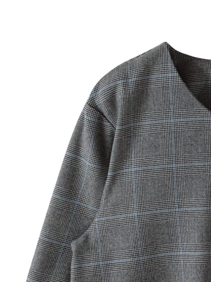 ピクシエスタVネックブラウス≪洗濯機で洗える≫