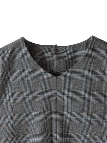 ピクシエスタVネックブラウス≪洗濯機で洗える≫