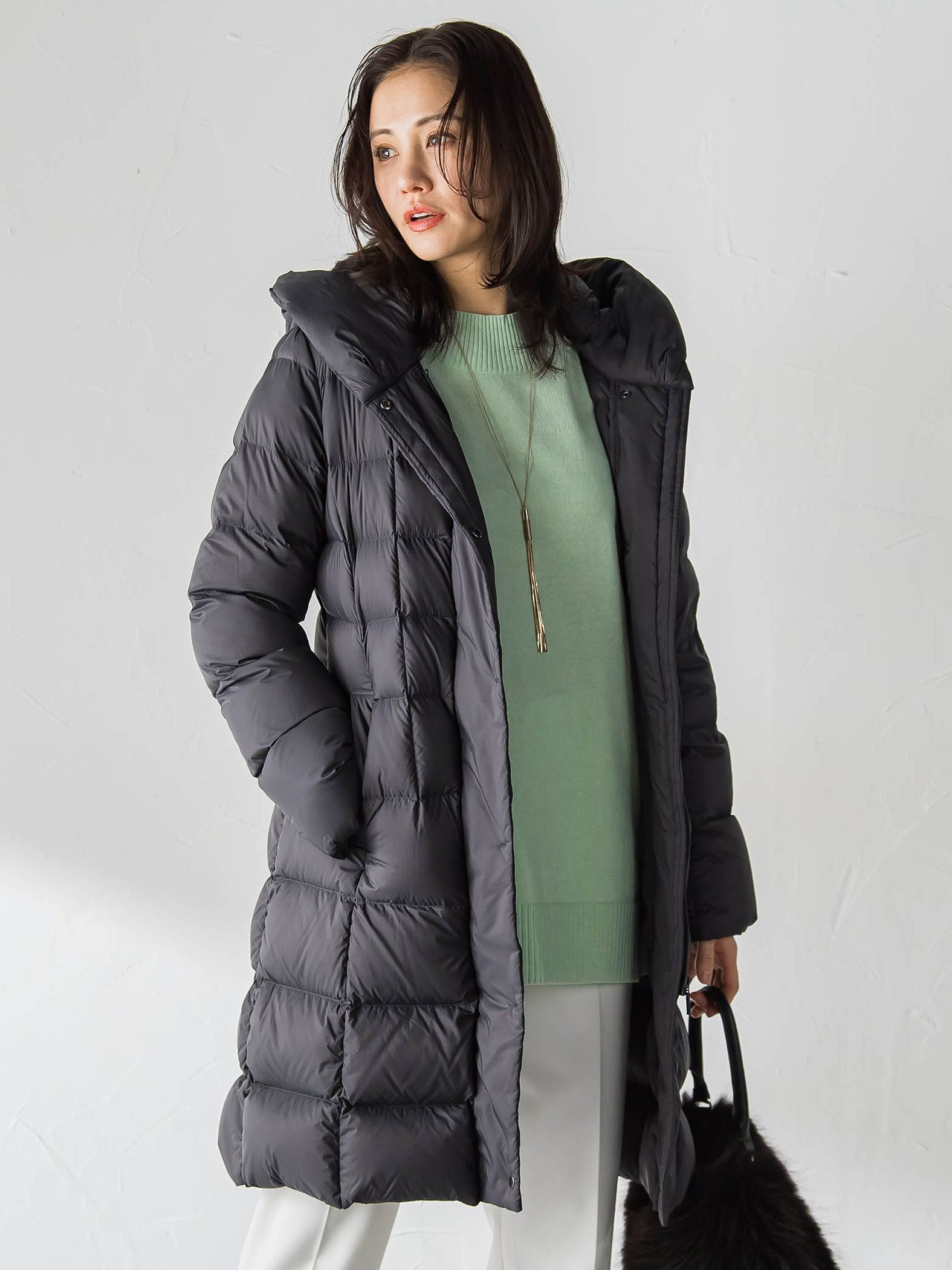 Surface Light 2Wayフードダウンコート