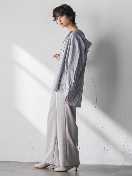 【一瞬で楽とキレイを叶える】タンブラーオックスイージーワイドパンツ≪手洗い可能≫