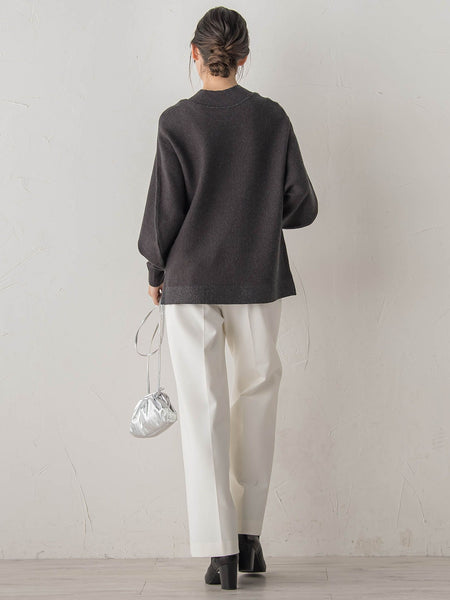 ウォッシャブルバナナスリーブニット≪手洗い可能≫