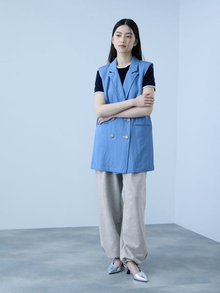 【着回し抜群】裏毛2タックパンツ