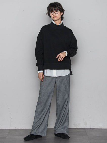 【楽・美・軽】イージーワイドパンツ≪手洗い可能≫