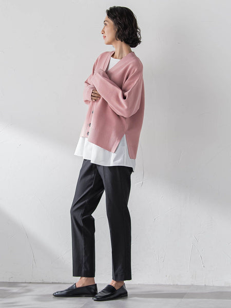 【WEB限定カラーあり】スポンディッシュニットカーディガン