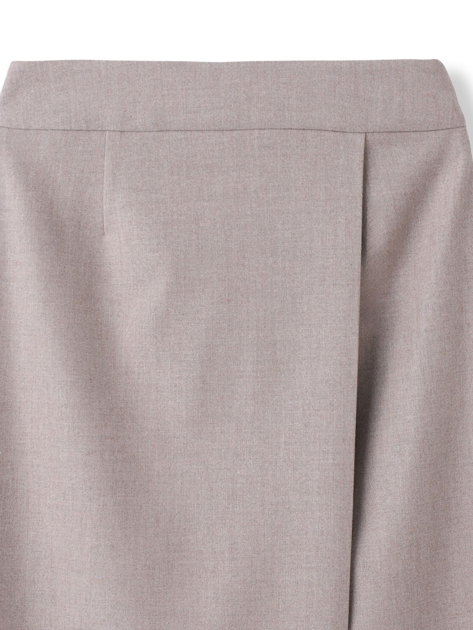 両面起毛ストレートスカート≪洗える/セットアップ対応≫