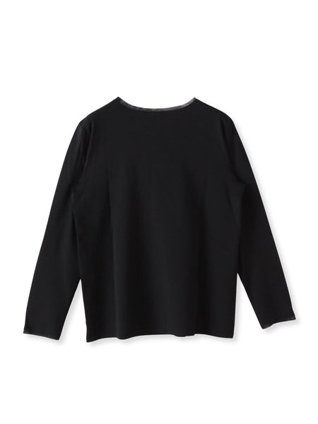 【大きいサイズ】マシュマロポンチカットソー≪洗濯機で洗える≫