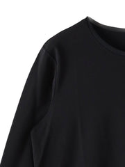 【大きいサイズ】マシュマロポンチカットソー≪洗濯機で洗える≫