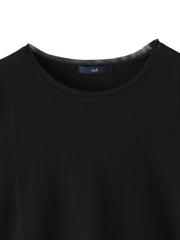 【大きいサイズ】マシュマロポンチカットソー≪洗濯機で洗える≫