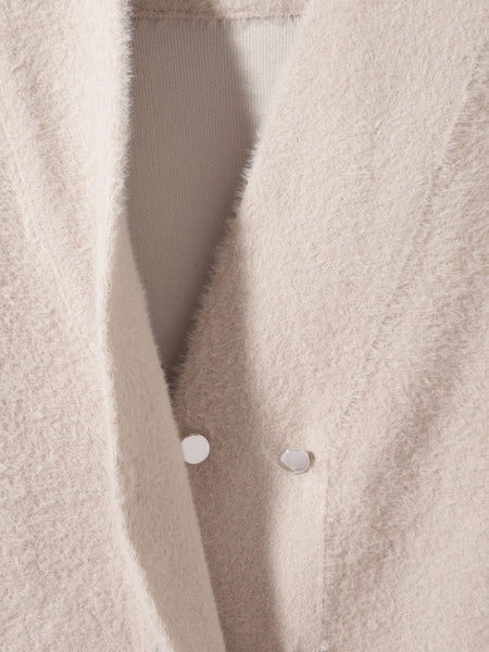 フェレットタッチWニットジャケット≪手洗い可能≫