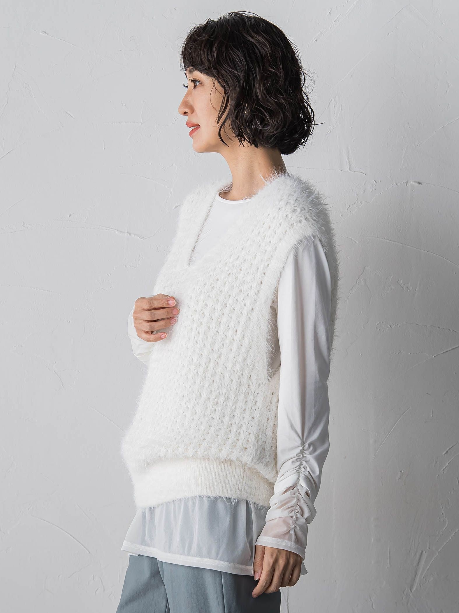 【WEB限定】”重ねるだけで格上げ”レイヤードインナー