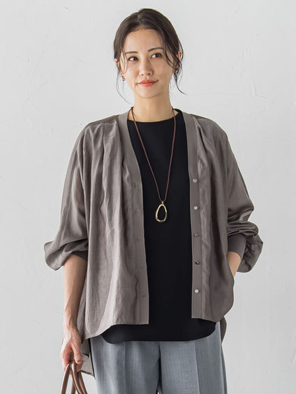 【WEB限定】≪春即完売/一枚でも、レイヤードでも≫季節をつなぐレイヤードタンク