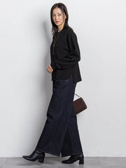 【WEB限定】《暖色美》裏起毛クルーネックトップス≪手洗い≫